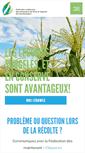 Mobile Screenshot of legumes-transformation.qc.ca